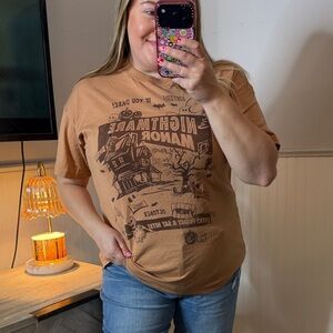 American Eagle Halloween Tee Nightmare Manor Size Medium